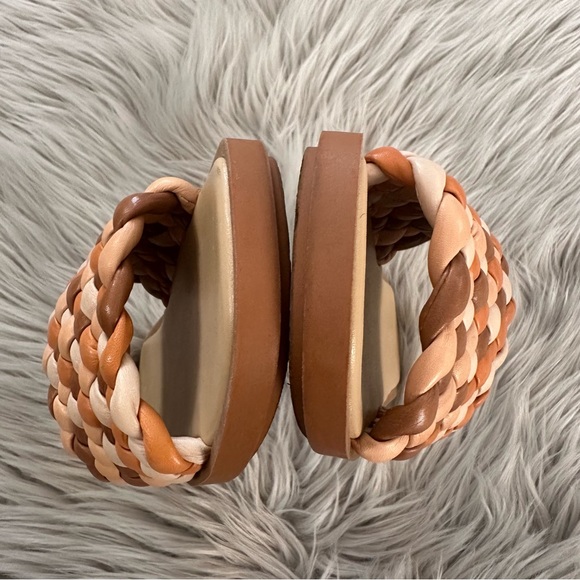 MADEWELL The Suzi Slide Sandal in Multi Woven Leather 7.5 - Picture 3 of 11